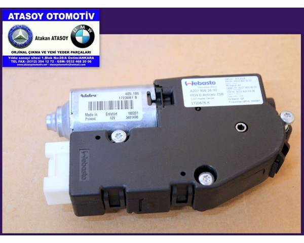 MERCEDES W212 SUNROOF MOTORU 2128200308 2128200408 2129066402 2129069001 2129068801 2129063901 2129063701 2129062401 2129002123 2129002023 2079062800 2079061000 2079060900 2079060600